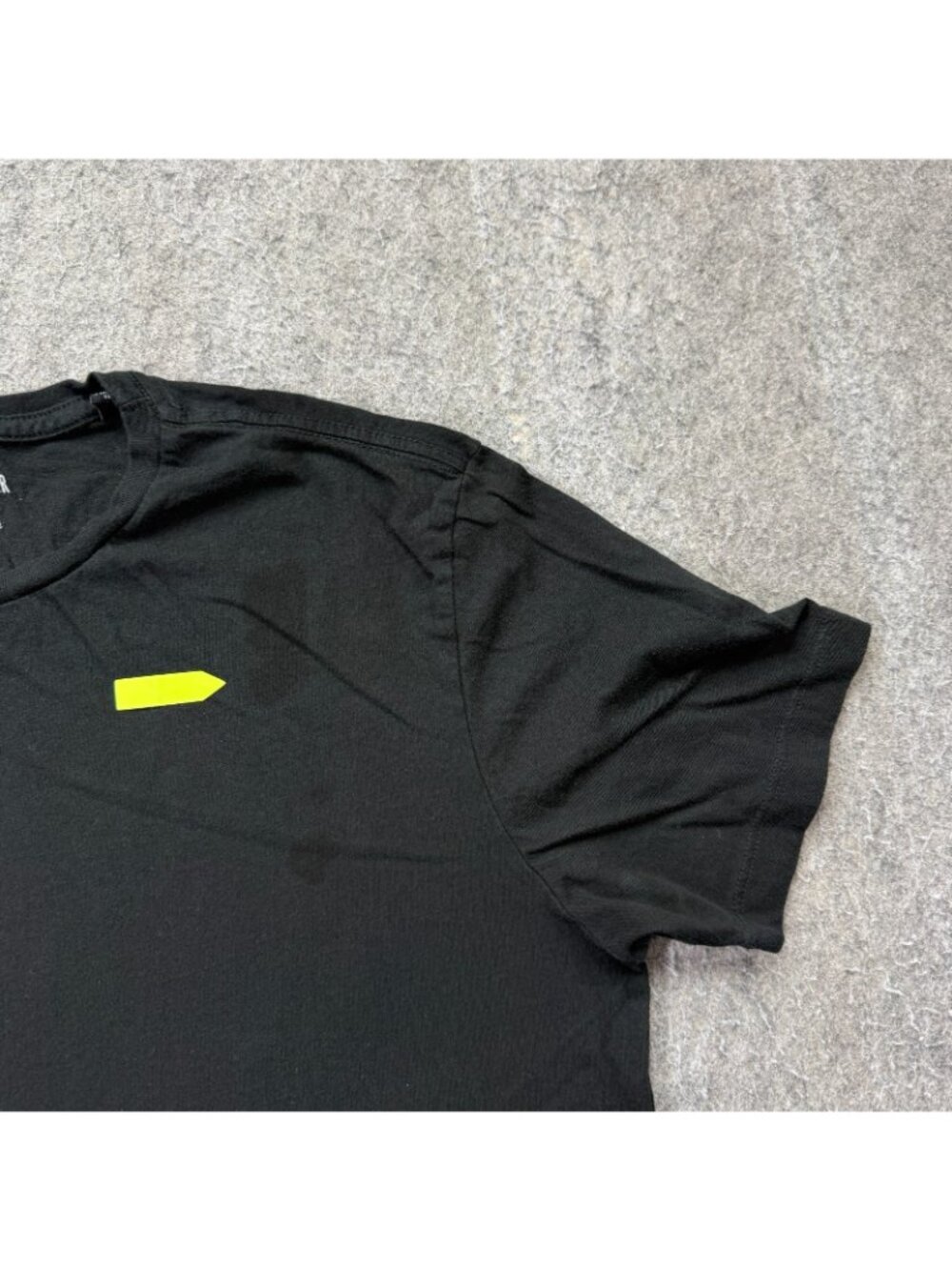 Todd Snyder T-Shirt Men M Black Short Sleeve Crew Neck *STAINS - Picture 3 of 14
